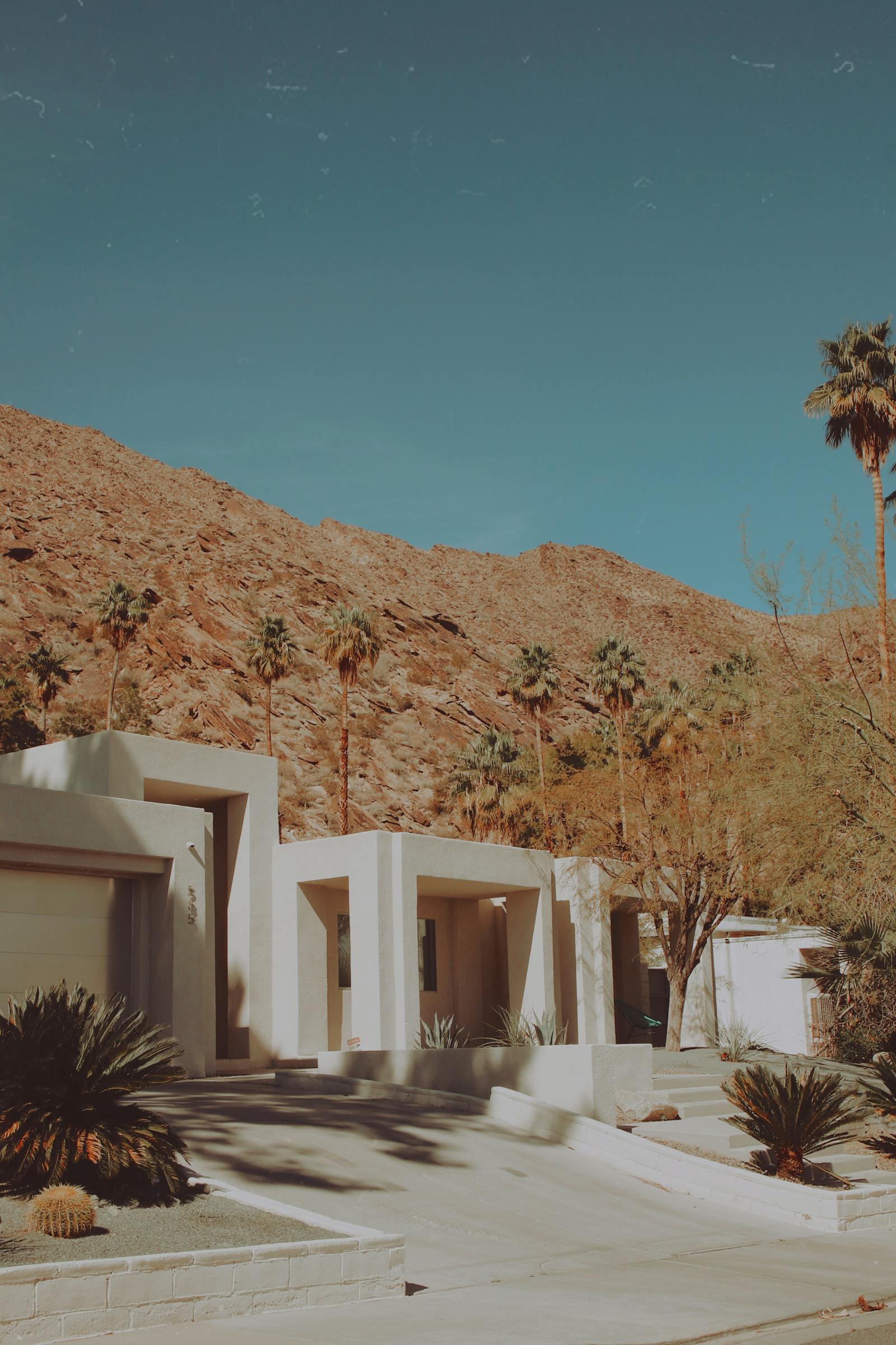 A Las Vegas luxury home at golden hour